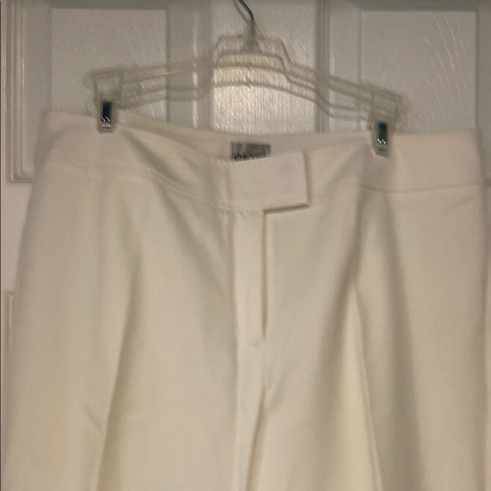Chico’s Elegant White Women's Pants NWOT Size 2 Chico’s - Picture 7 of 13